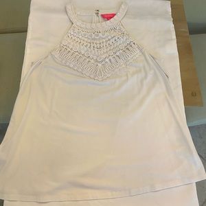 Lilly Pulitzer white top, M